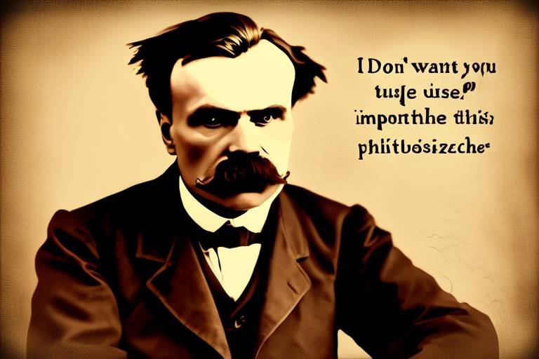 Important Thoughts from Philosopher Friedrich Nietzsche