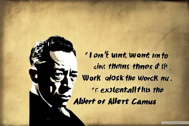 Existentialist Themes in the Work of Albert Camus