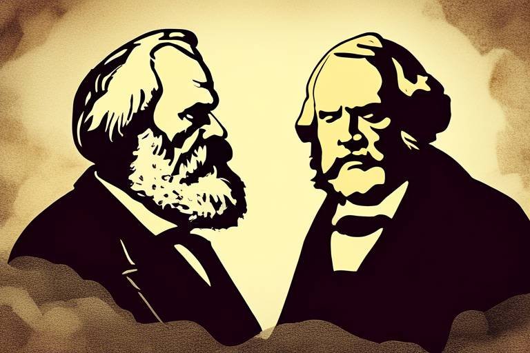 Marx vs. Hegel - Contrasting Philosophical Concepts